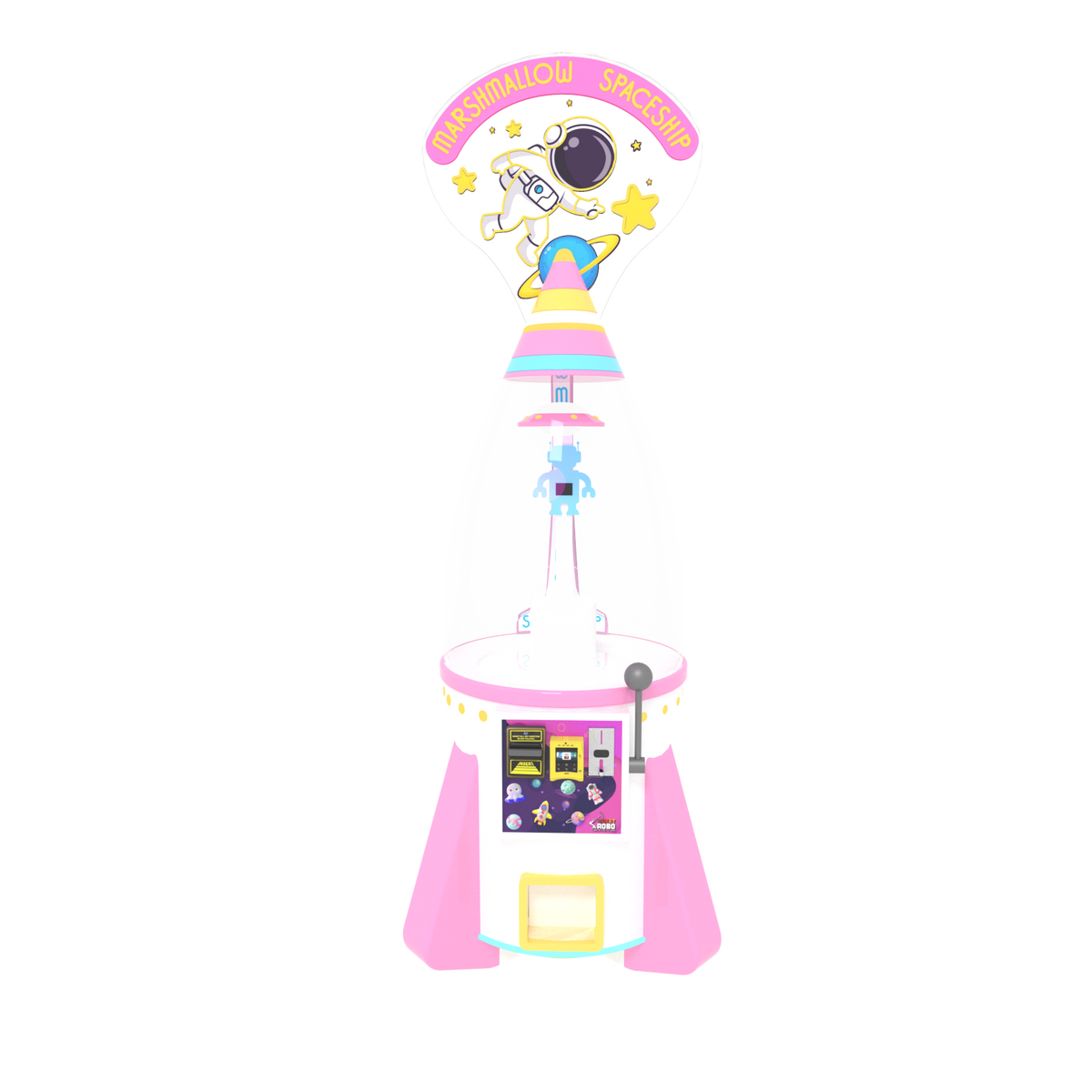 Sweet Robo Marshmallow Spaceship Machine
