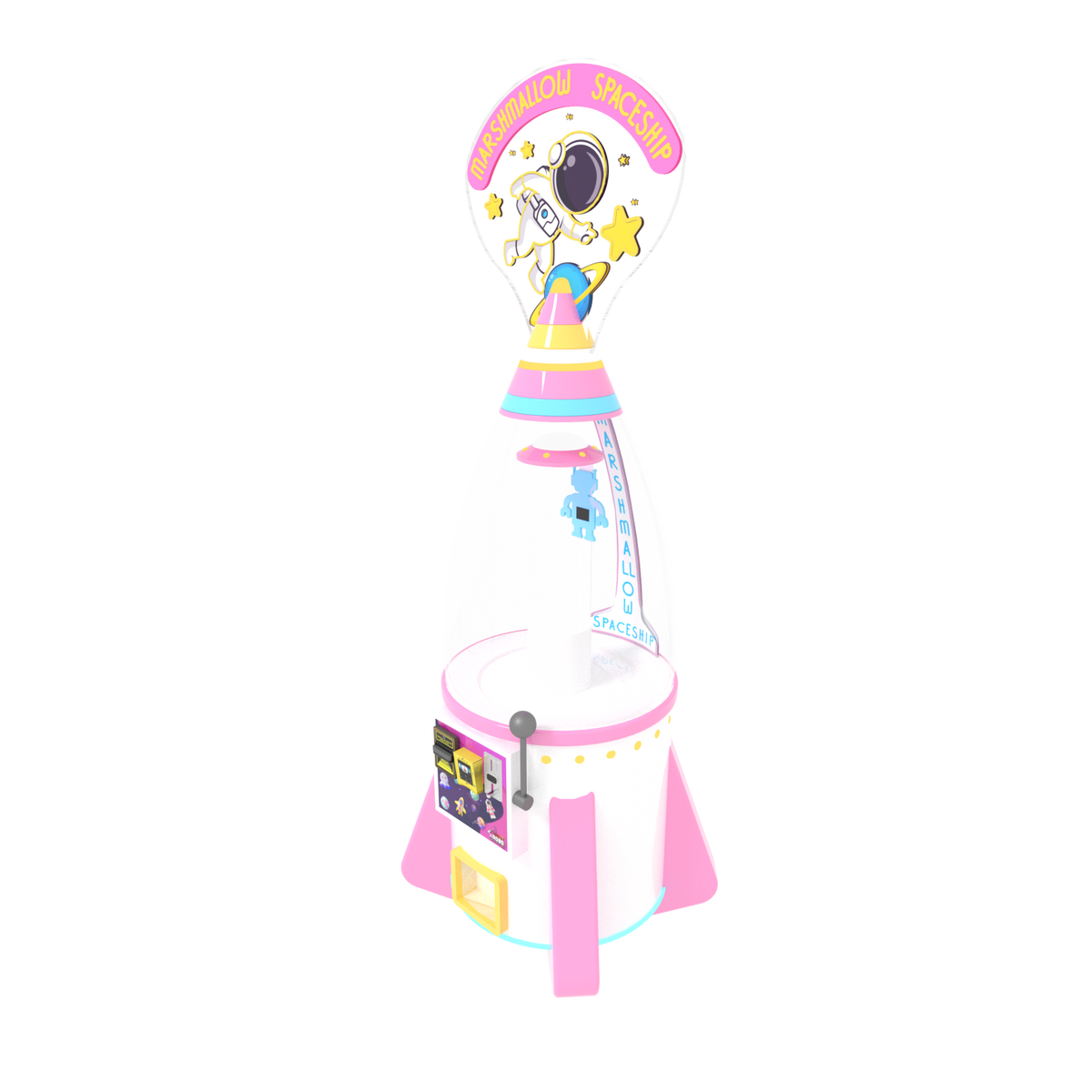 Sweet Robo Marshmallow Spaceship Machine