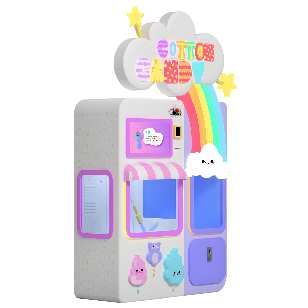 Sweet Robo Cotton Candy Robot VX