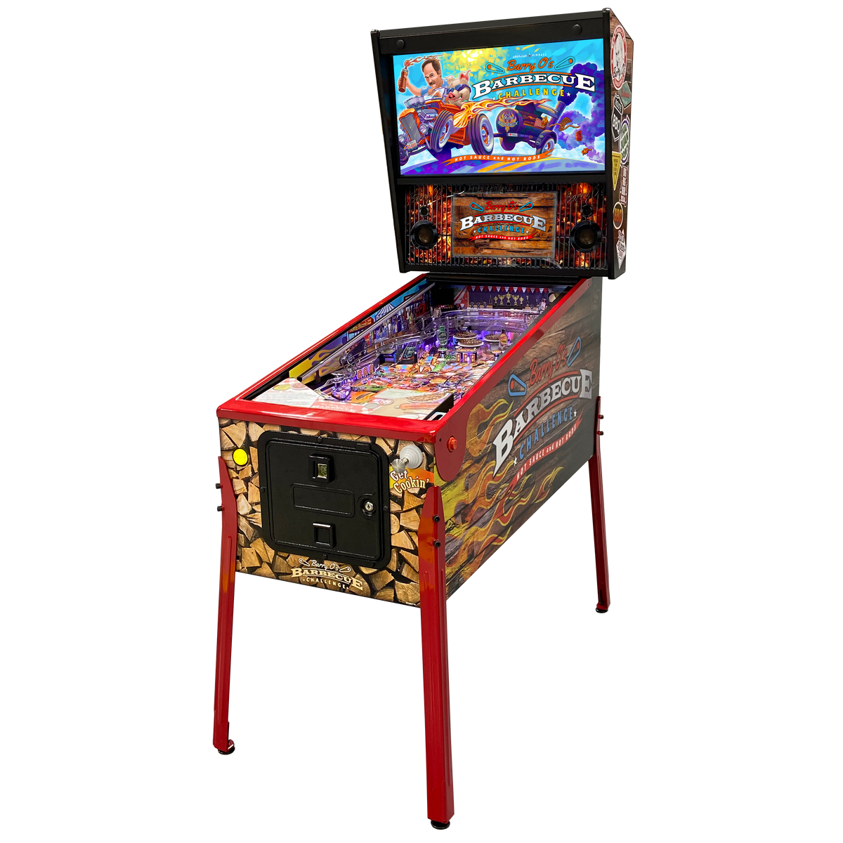 American Pinball Barry O's BBQ Challenge Pinball Machine