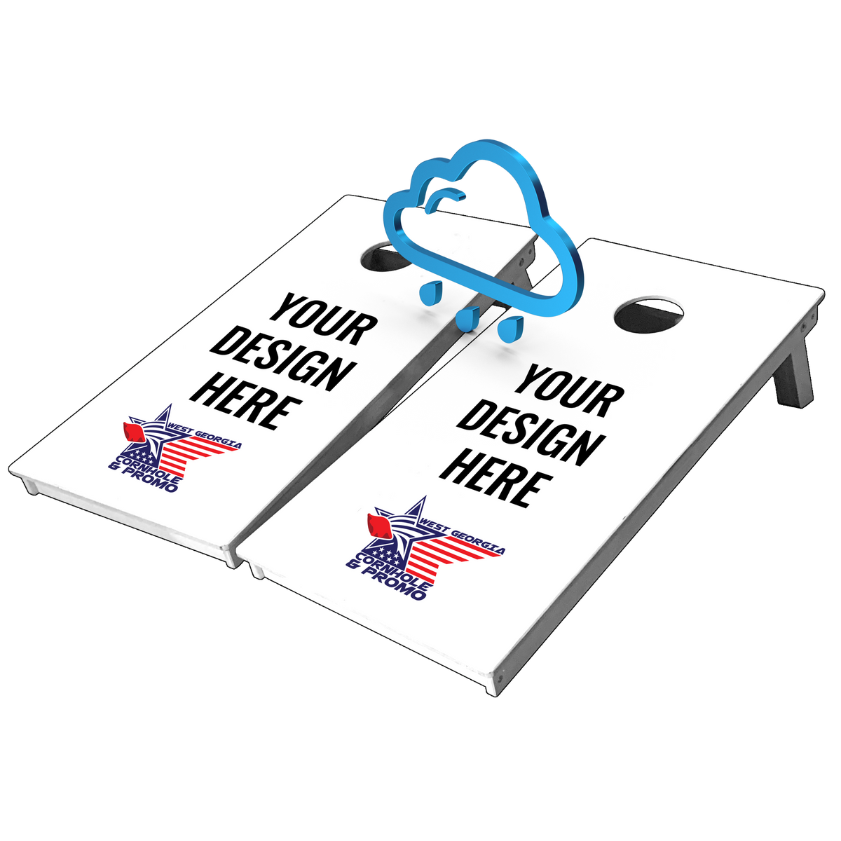 All Weather Custom Cornhole Boards