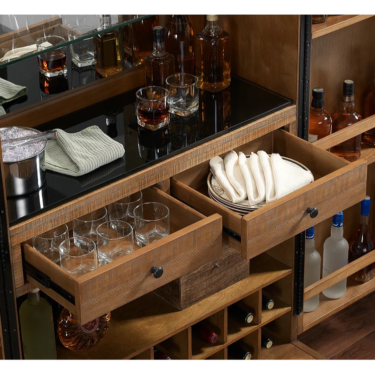 American Heritage Braxton Wine Cabinet