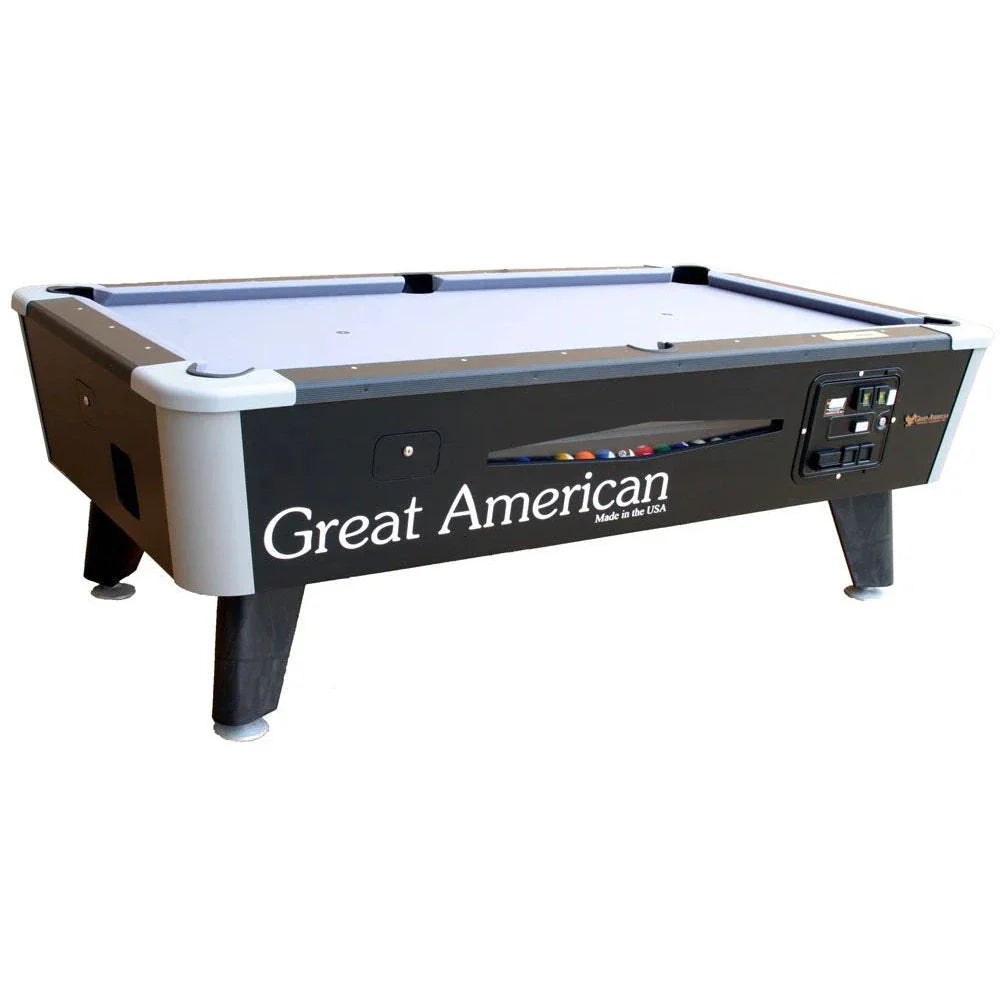 Great American Recreation Black Diamond Commercial Pool Table