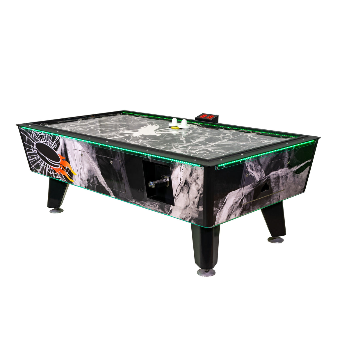 Great American Recreation Black Ice Air Hockey Table