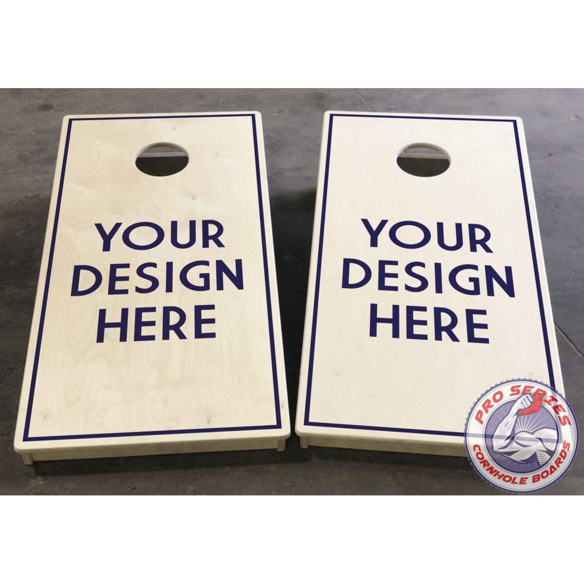 CUSTOM Pro Series Tournament Grade Cornhole Boards