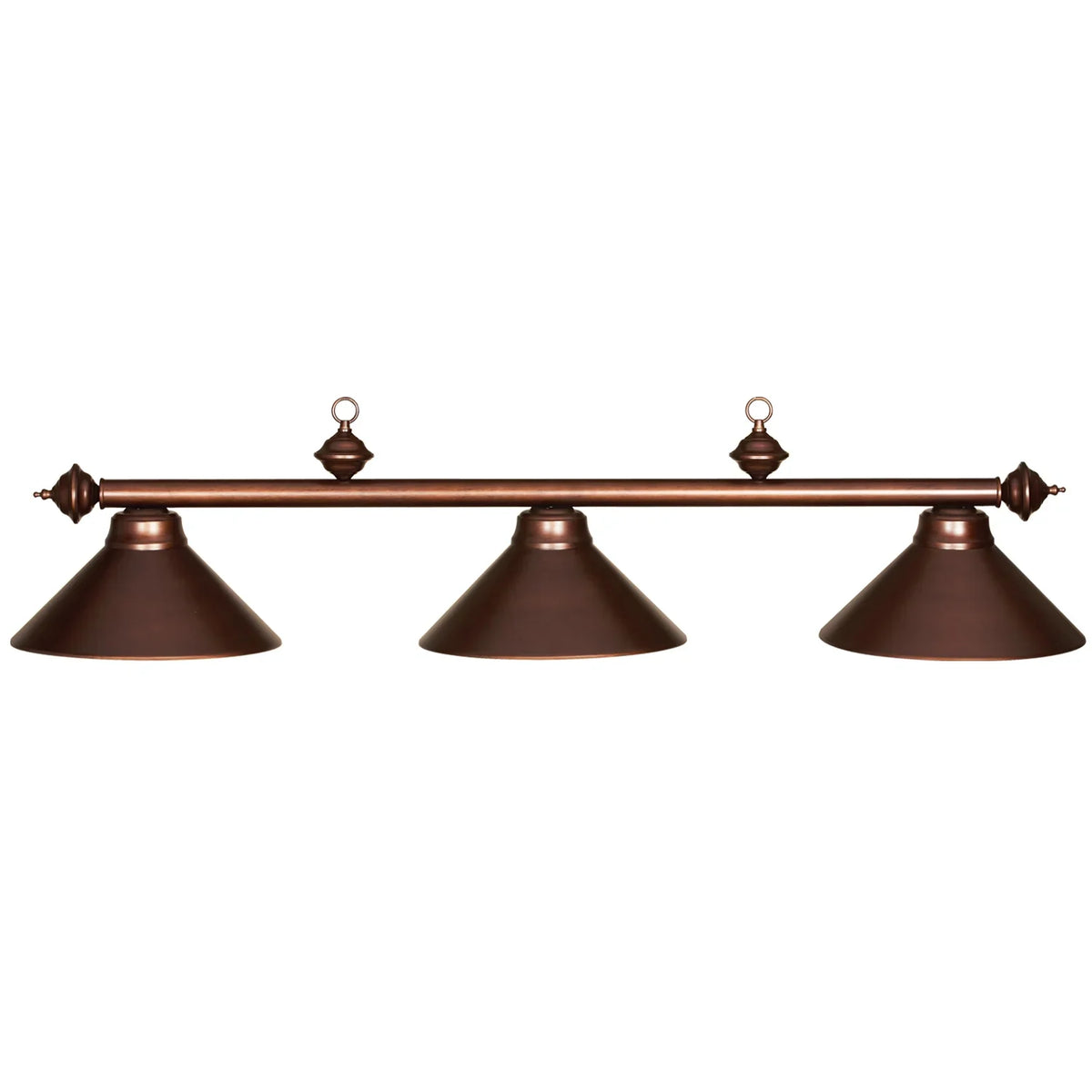 RAM Game Room 54" 3-light Metal Billiards Light