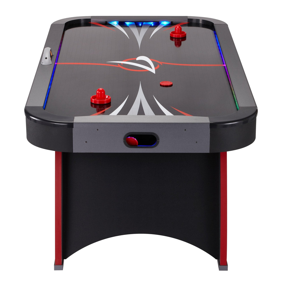 Fat Cat Volt LED Light-Up Grey 7 FT Air Hockey Table