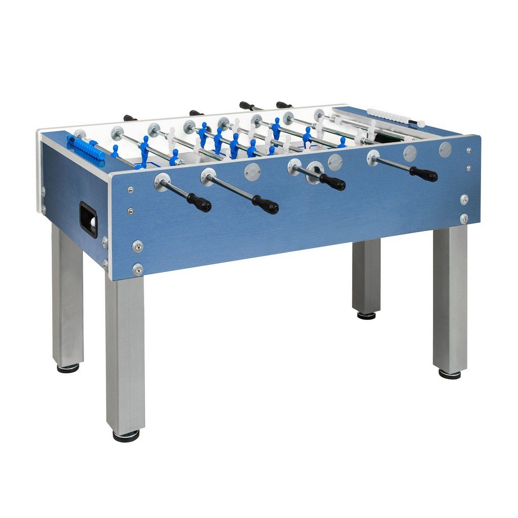 Garlando G-500 Weatherproof Outdoor Foosball Table Blue