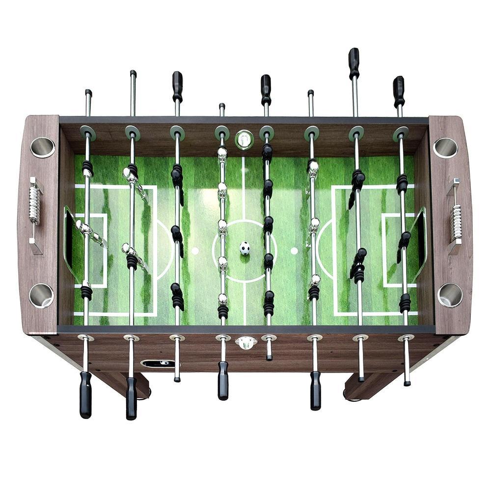 Hathaway Games Driftwood 56-in Foosball Table