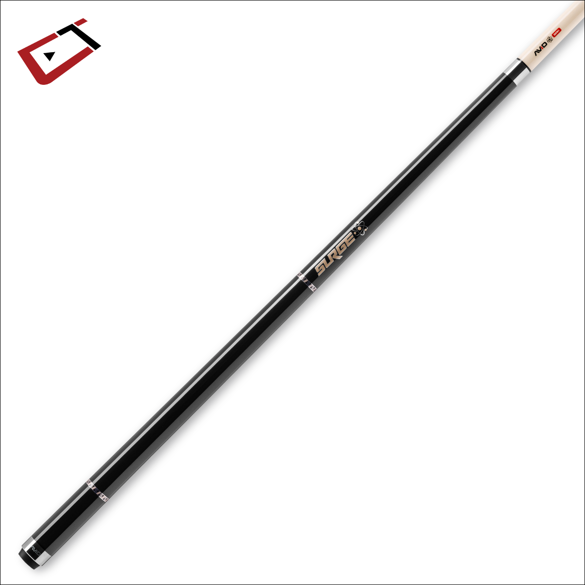 Imperial AVID Surge Break Cue in Black & Gold Stain