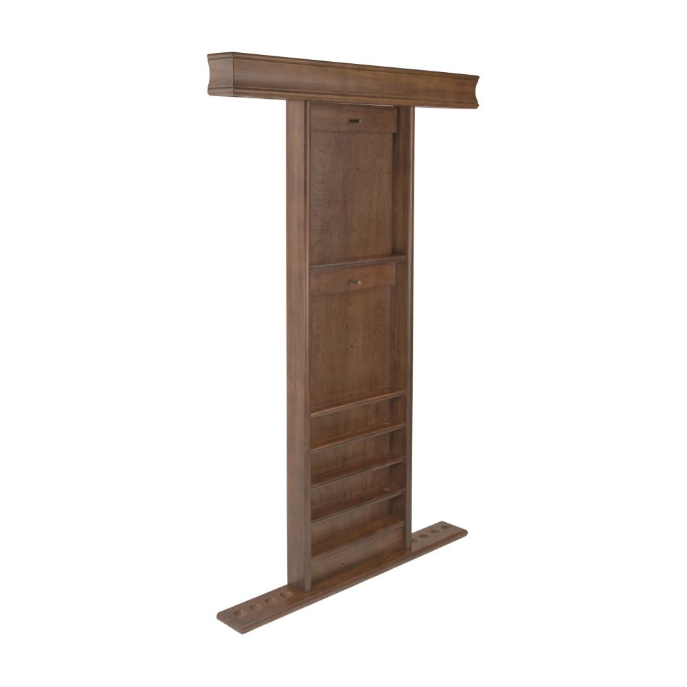 Imperial Deluxe Wall Rack in Whiskey Finish