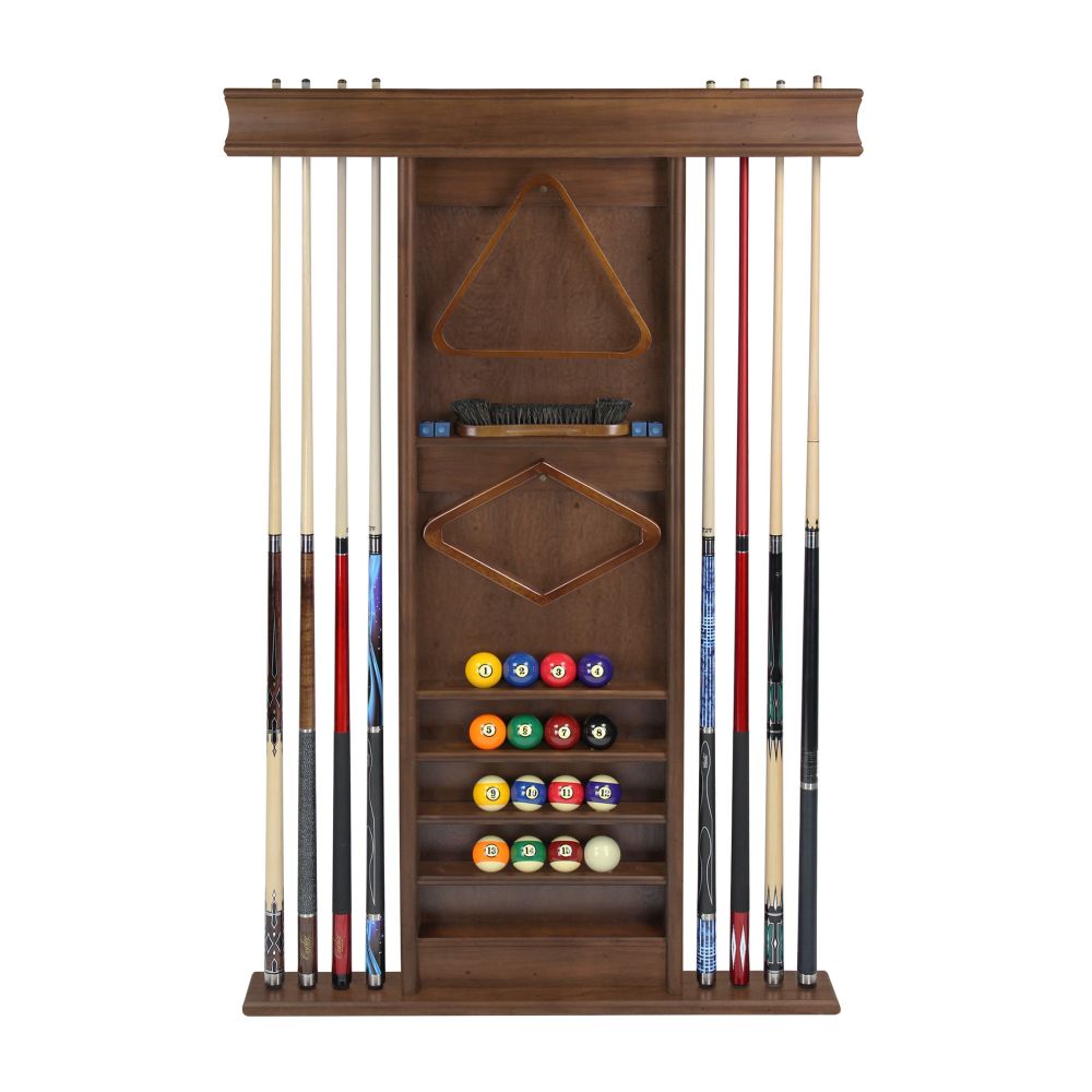 Imperial Deluxe Wall Rack in Whiskey Finish