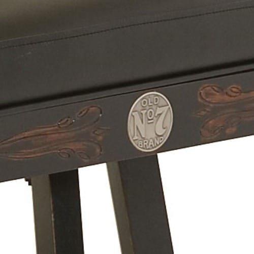 Jack Daniel's Wood Bar Stool with Backrest