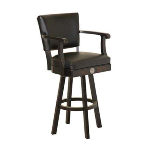 Jack Daniel's Wood Bar Stool with Backrest