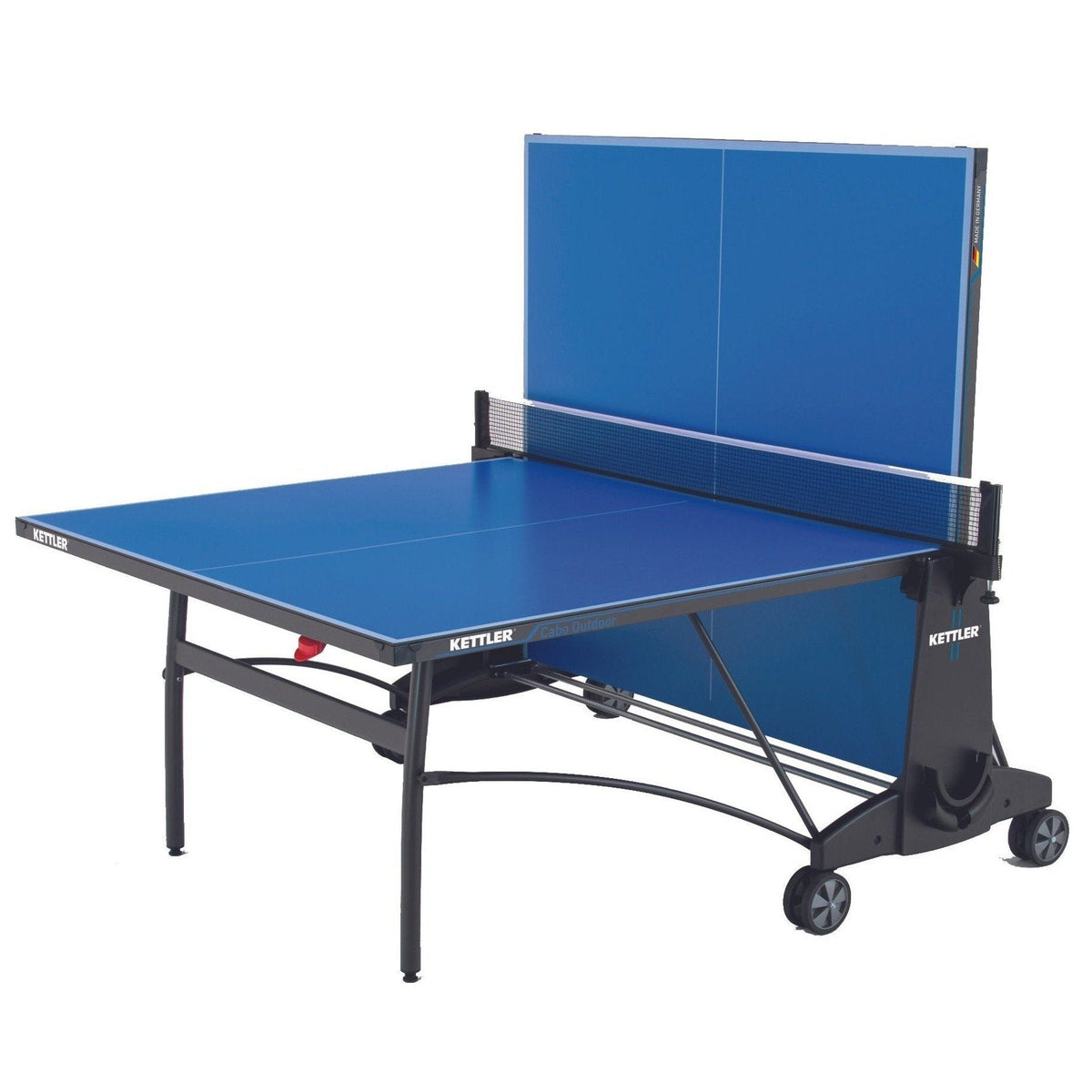 KETTLER Cabo Outdoor Table Tennis Table Bundle