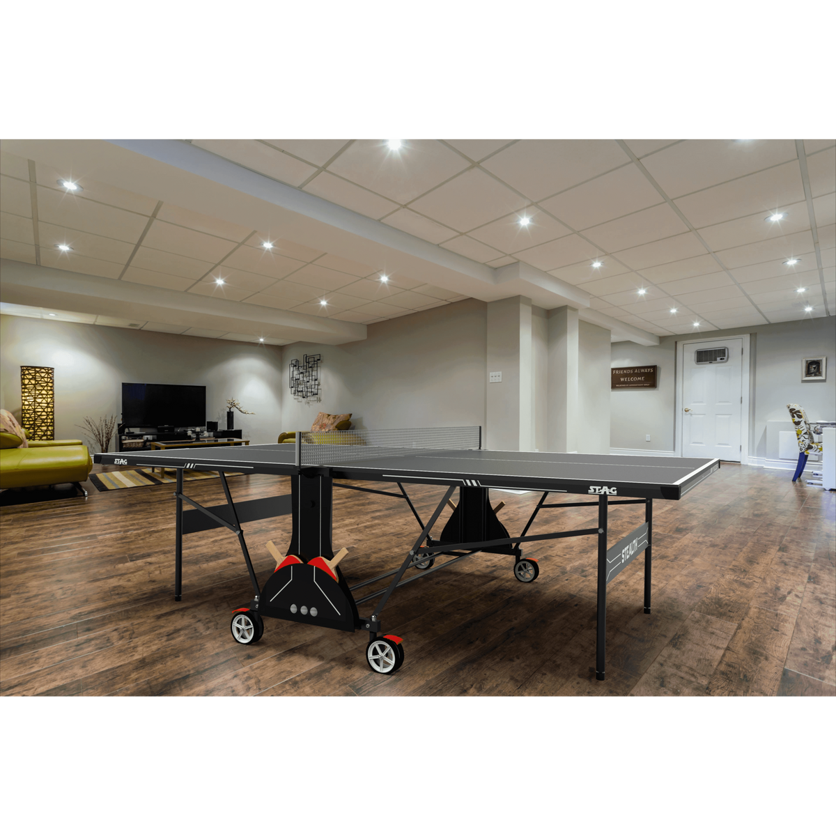 KETTLER STAG Stealth Indoor Tennis Table