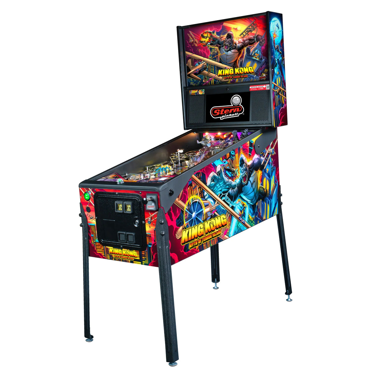 Stern King Kong: Myth of Terror Island Pinball Machine