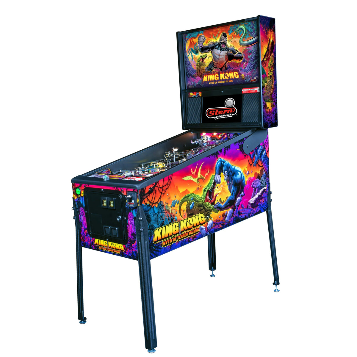 Stern King Kong: Myth of Terror Island Pinball Machine