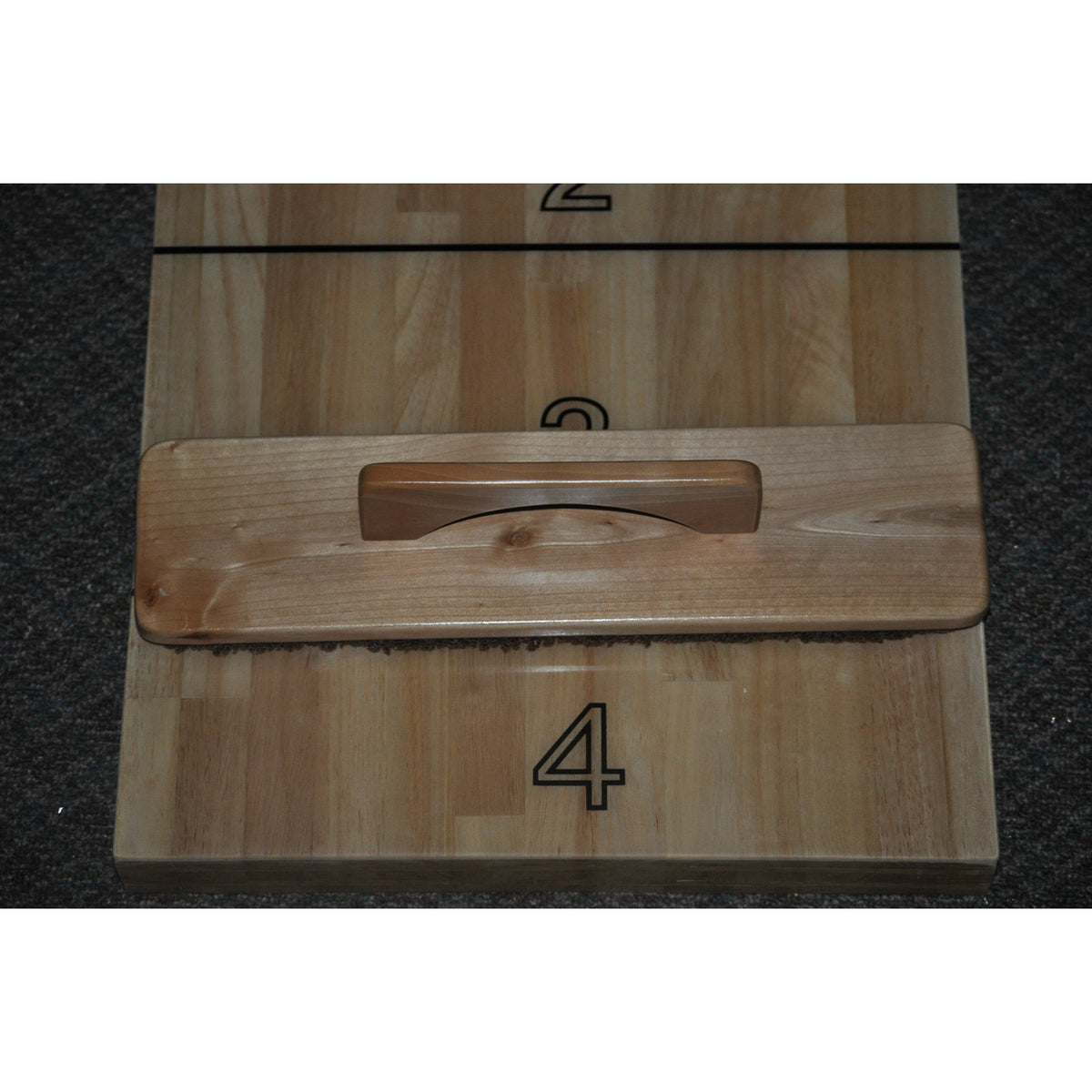 Playcraft 15” Solid Hardwood Shuffleboard Sweep - Black