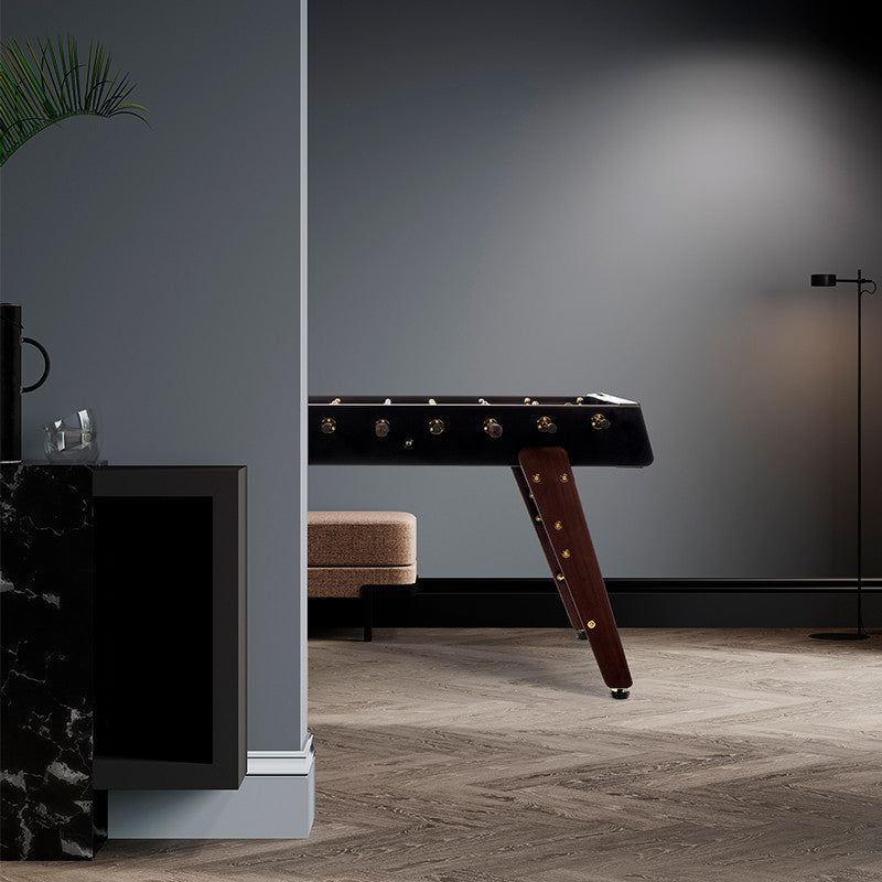 RS Barcelona RS3 Wood Gold Foosball Table