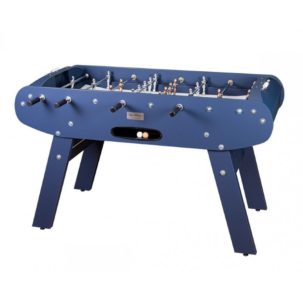 René Pierre Onyx Foosball Table in Marine Blue Matte Finish