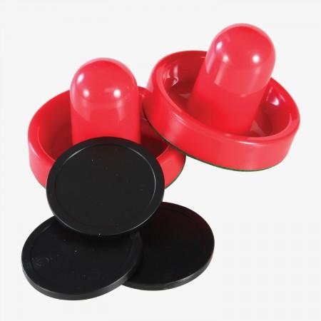Replacement Air Hockey Strikers + Pucks Combo Pack