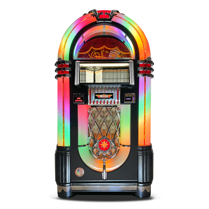 Rock-Ola Bubbler CD Jukebox in Black Finish