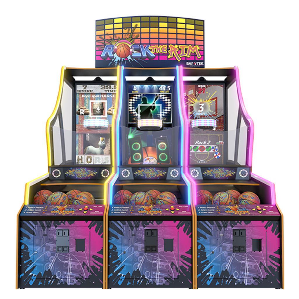 Rock the Rim Basketball Arcade Game