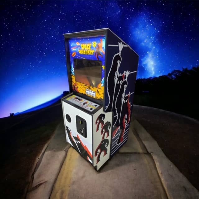 Space Invaders Full-Size Arcade Game Cabinet