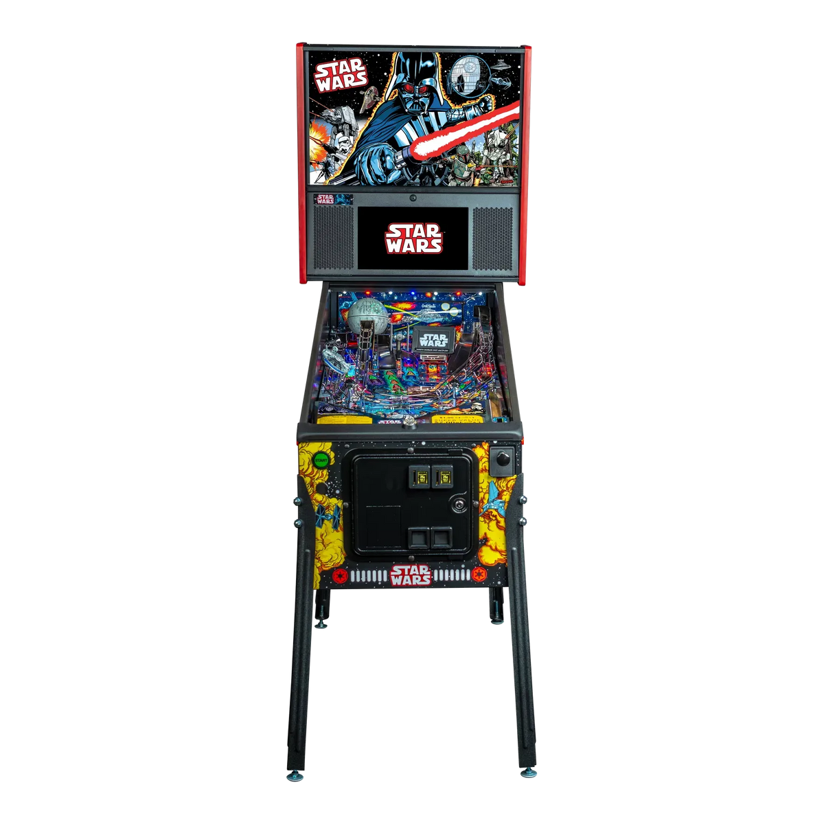 Stern Star Wars Comic Art Premium Pinball Machine