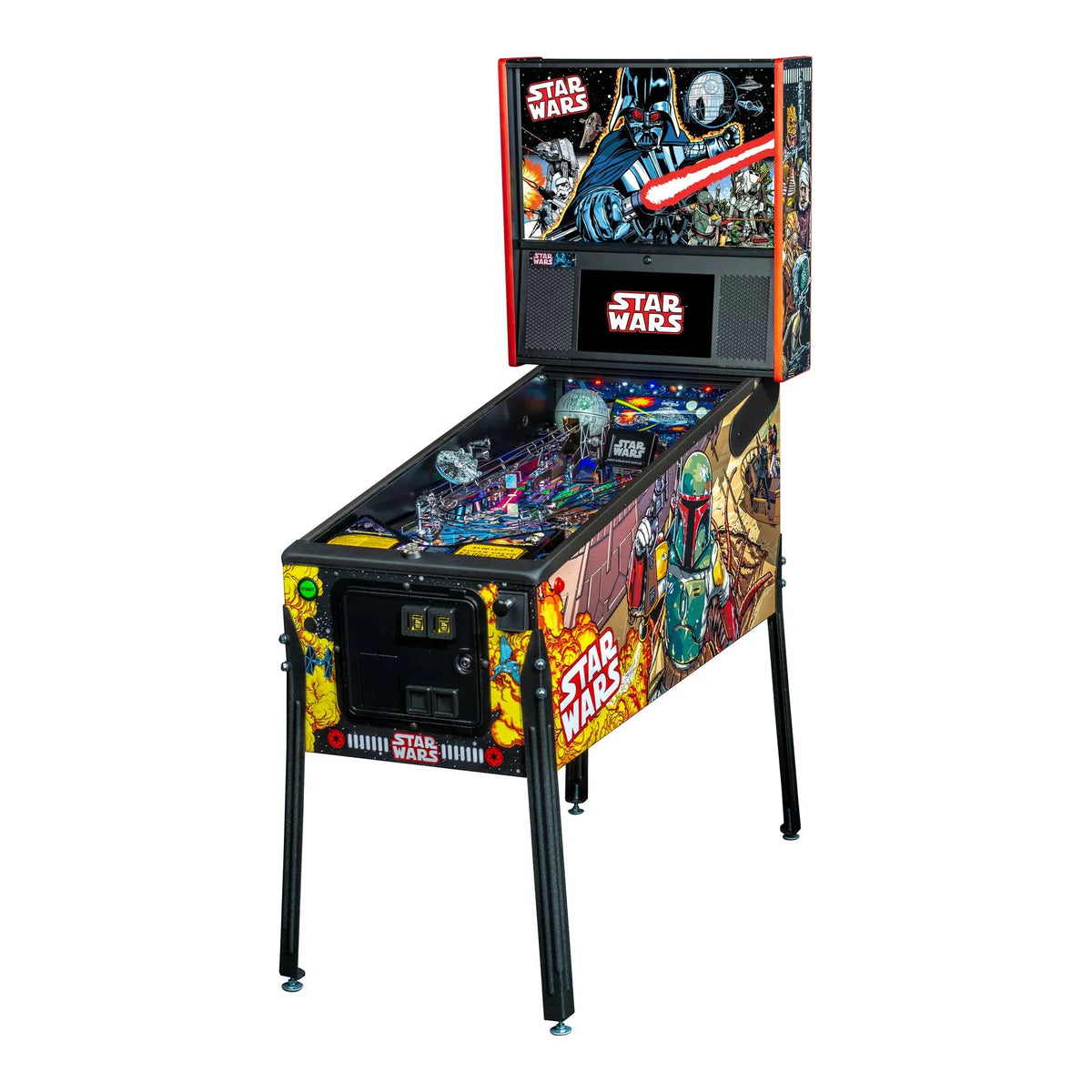 Stern Star Wars Comic Art Premium Pinball Machine