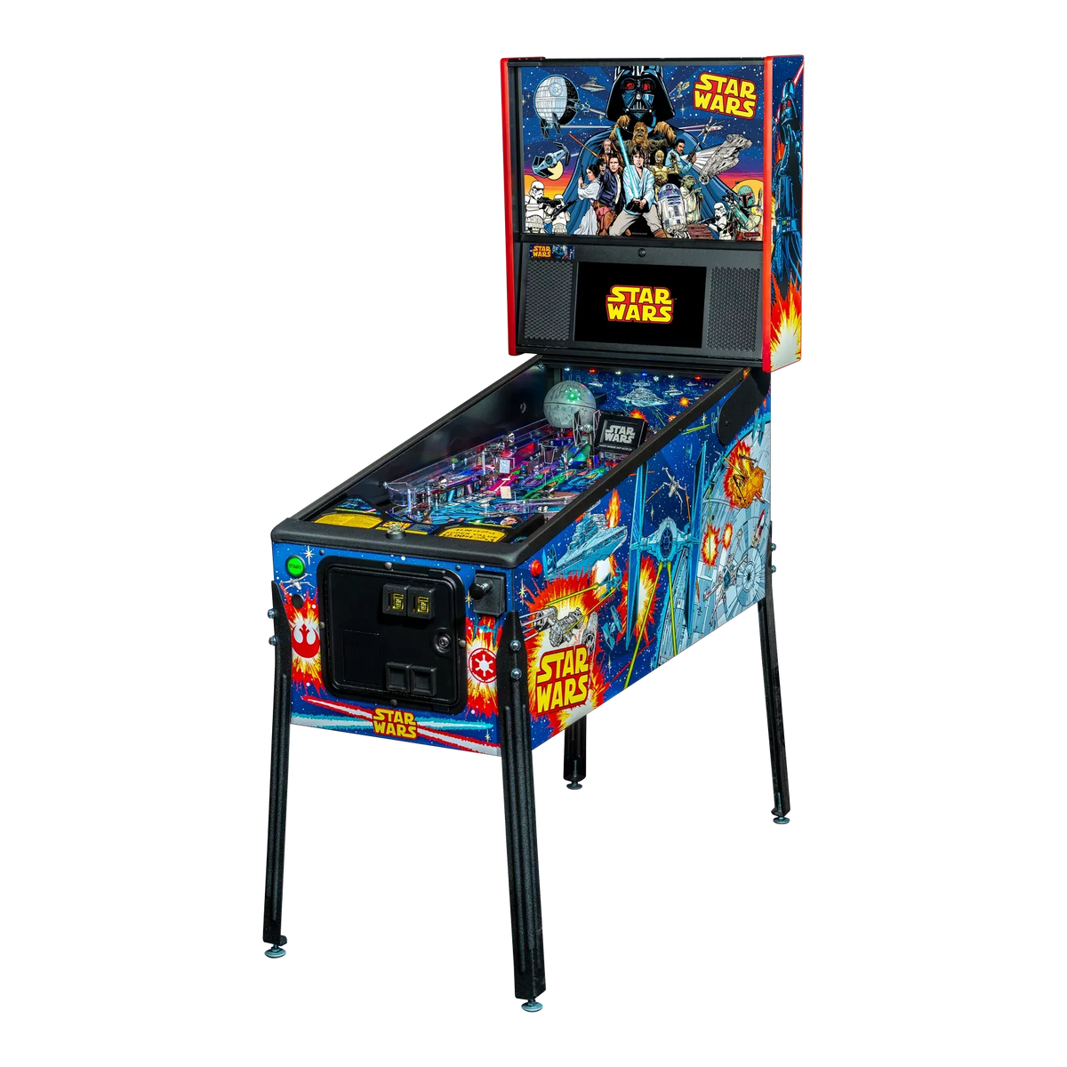 Stern Star Wars Comic Art Pro Pinball Machine