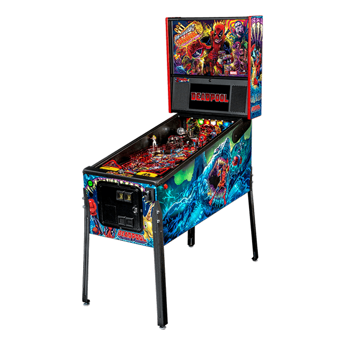 Stern Deadpool Premium Pinball Machine