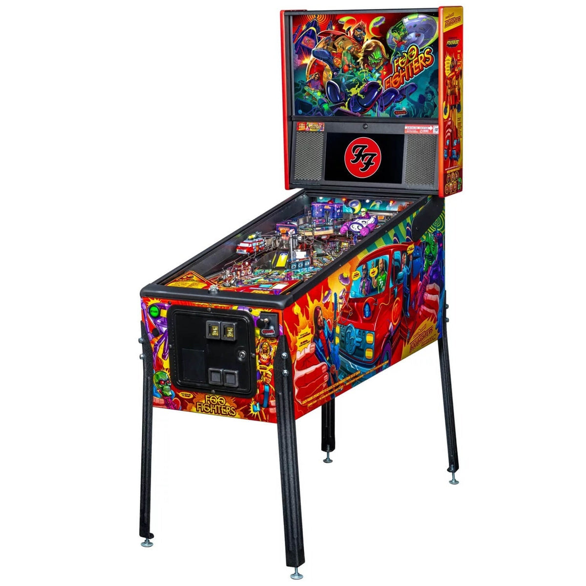 Stern Foo Fighters Premium Pinball Machine