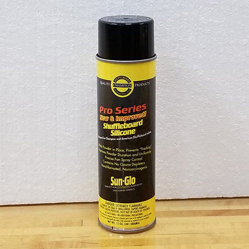 Sun-Glo Silicone Shuffleboard Spray (12 oz can)