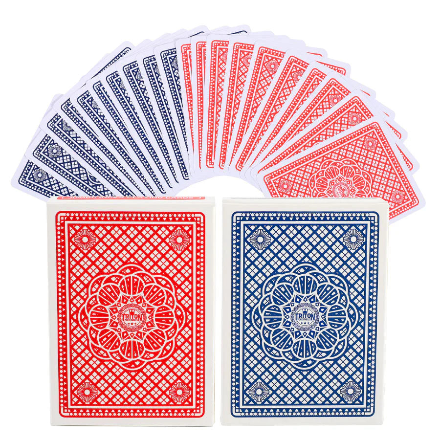 Triton Poker Tables Premium Poker Playing Cards (Jumbo Index)