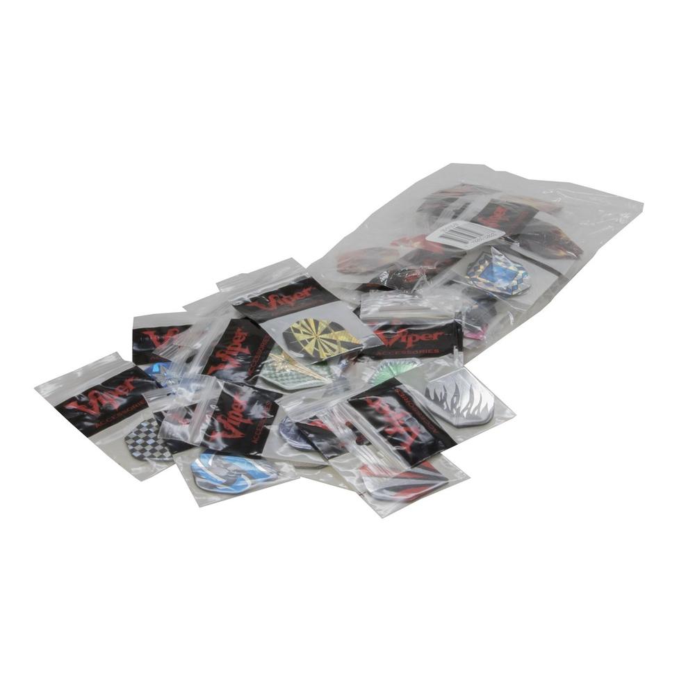 Viper 2-D Glitter Mixed Flight Assortment - 50 sets