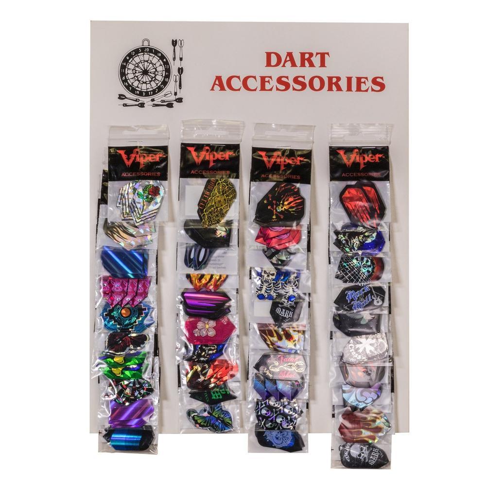 Viper Accessory Card w/ 40 2-D Glitter Flights