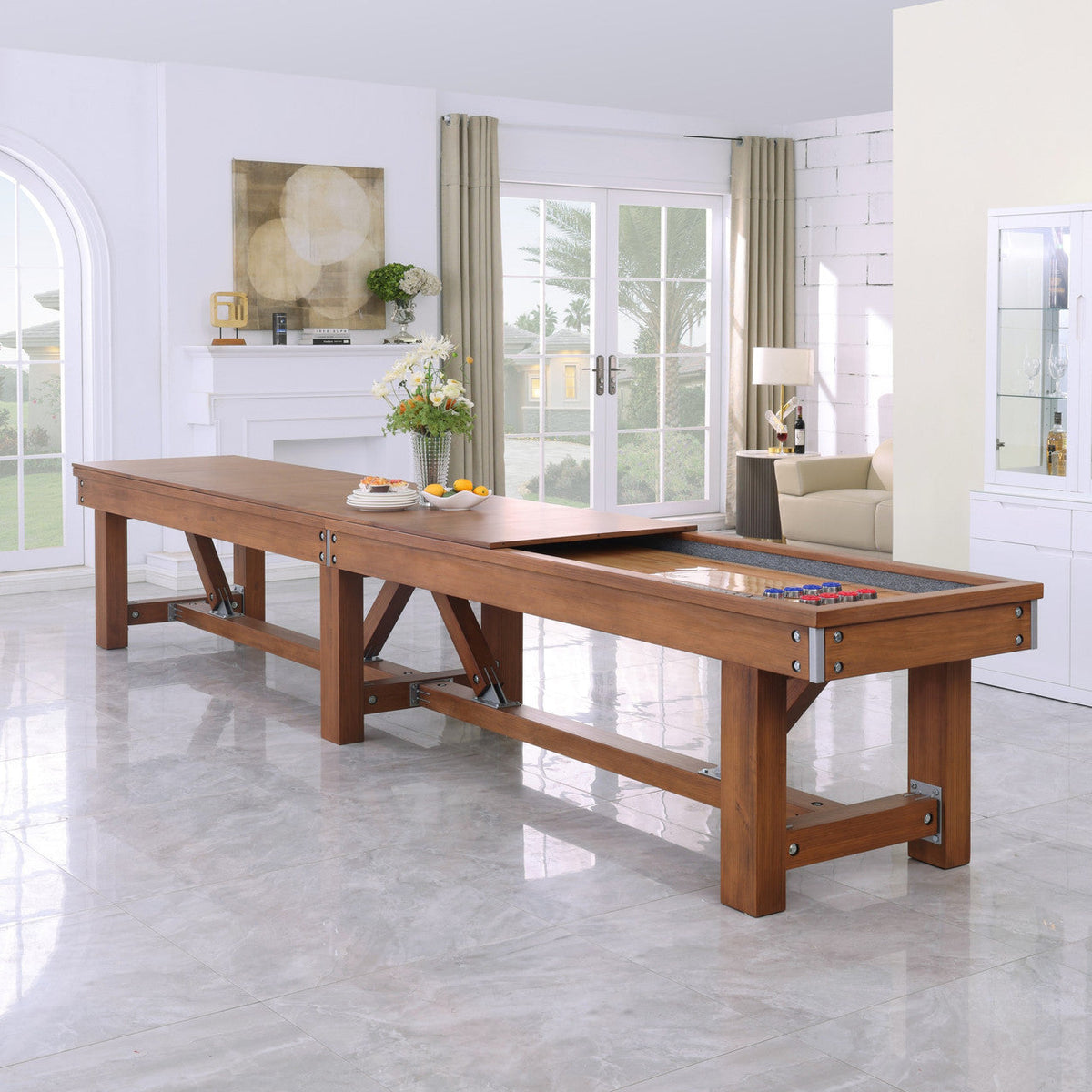 Playcraft Willow Bend Pro - Style Shuffleboard Table