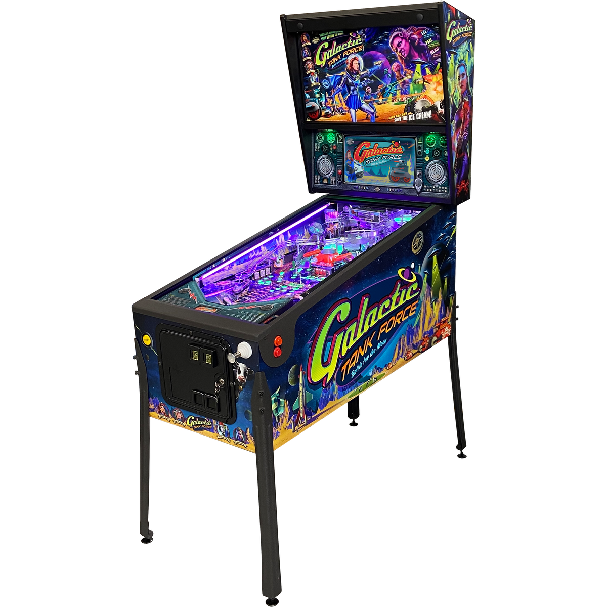 American Pinball Galactic Tank Force Pinball Machine