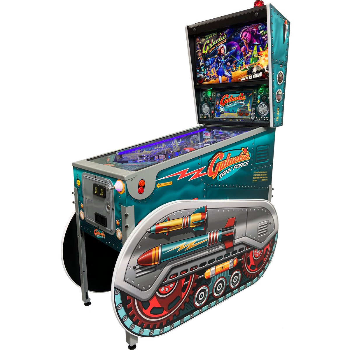 American Pinball Galactic Tank Force Pinball Machine