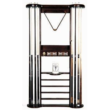 Berner Billiards 8 Cue Wall Rack
