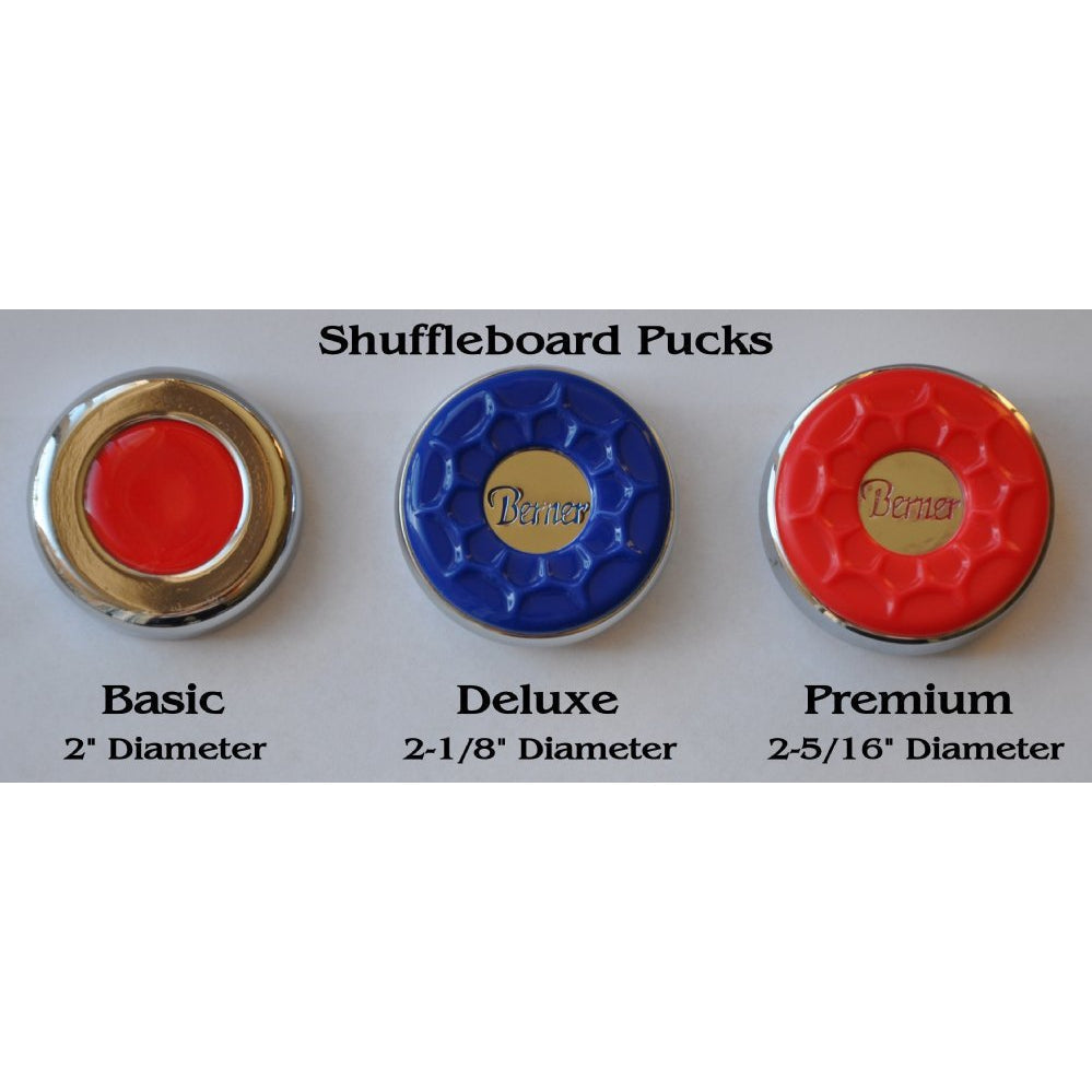 Berner Billiards Pucks / Weights for Shuffleboard Tables