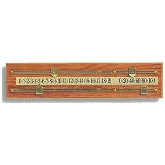 Berner Billiards Shuffleboard Wall Score Board