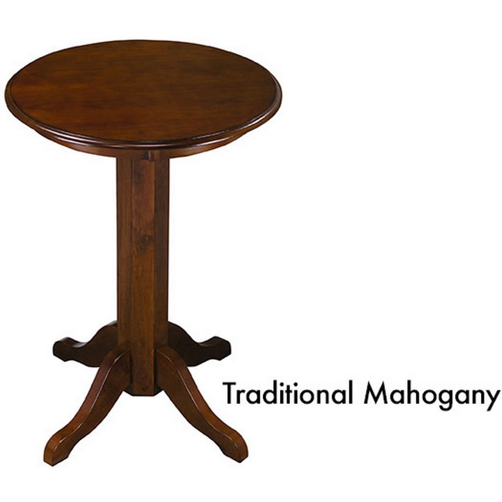 C.L. Bailey The Level Best 30” Pub Table Beveled Pedestal with 4 Legs