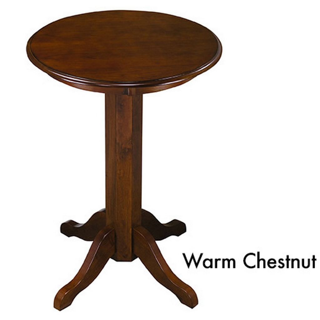 C.L. Bailey The Level Best 30” Pub Table Beveled Pedestal with 4 Legs