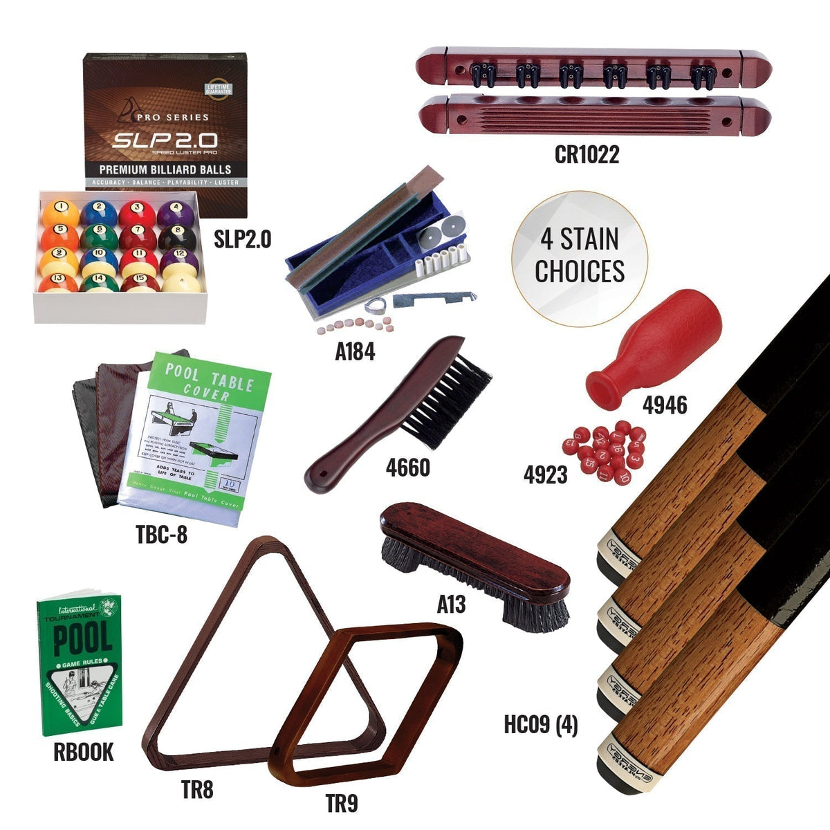Cue and Case LB Premium Kit Play Package