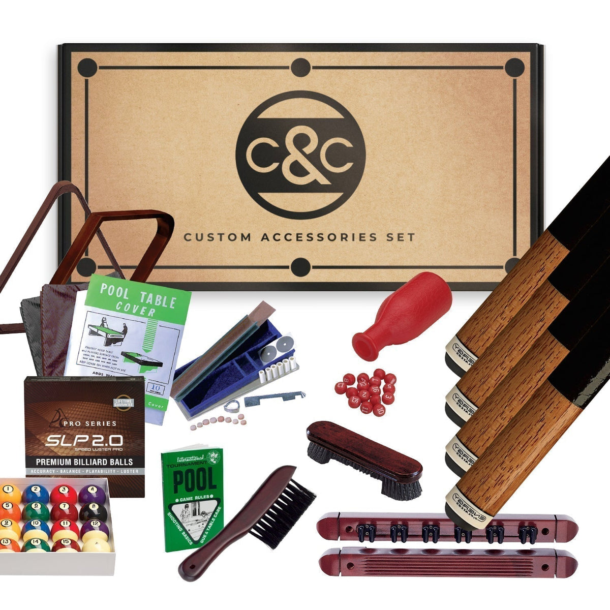 Cue and Case LB Premium Kit Play Package