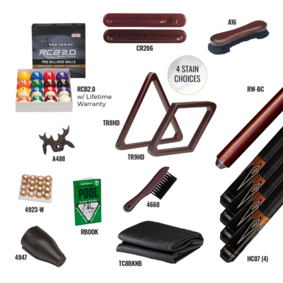 Cue and Case O Platinum Kit Play Package