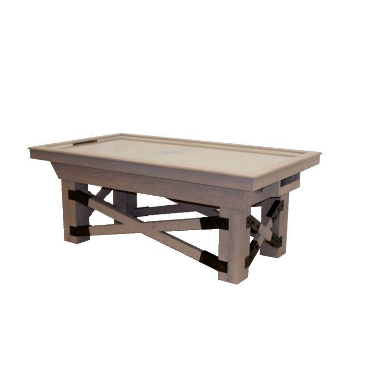 Dynamo 7ft Rustic Furniture Air Hockey Table